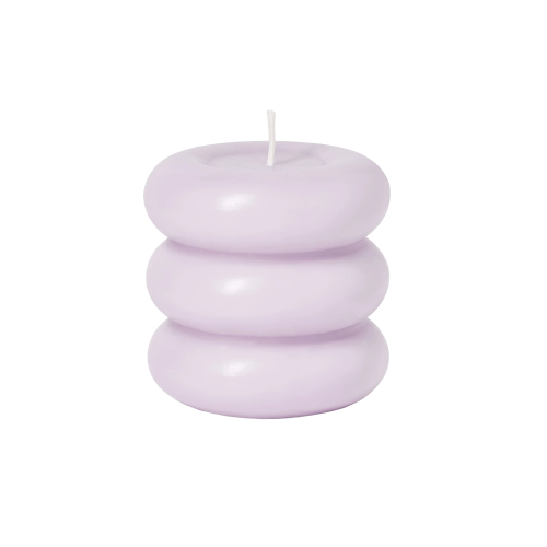 Temple Candle, Pale Lilac - Gessato Design Store