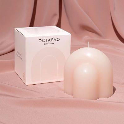 Temple Candle, Pale Rose - Gessato Design Store