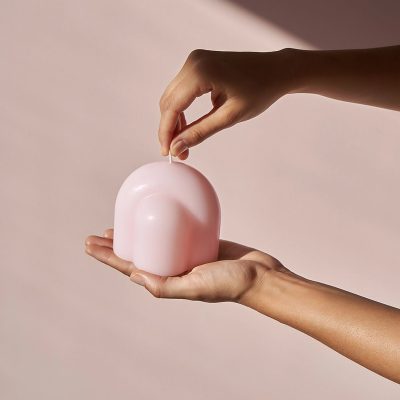 Temple Candle, Pale Rose - Gessato Design Store