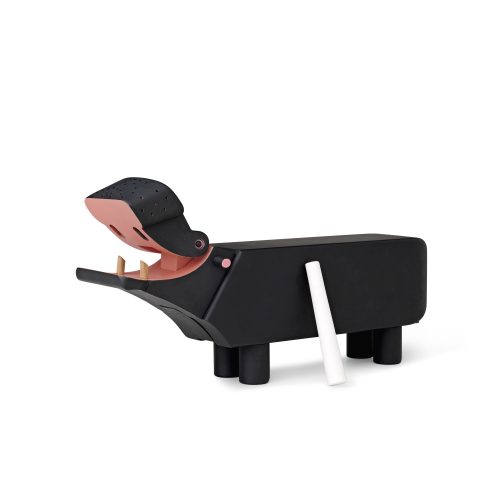 Kay Bojesen Hippo, Black - Gessato Design Store