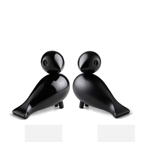 Kay Bojesen Lovebirds, Black - Gessato Design Store