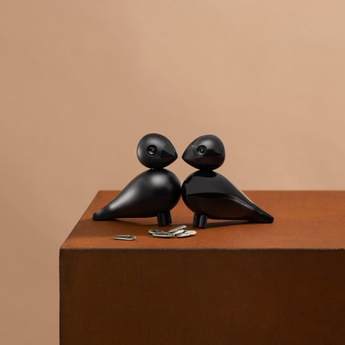 Kay Bojesen Lovebirds, Black - Gessato Design Store