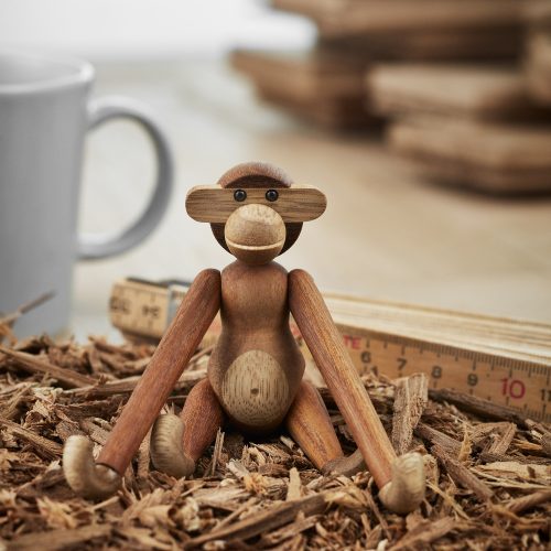 Kay Bojesen Monkey Teak/Limba - Gessato Design Store