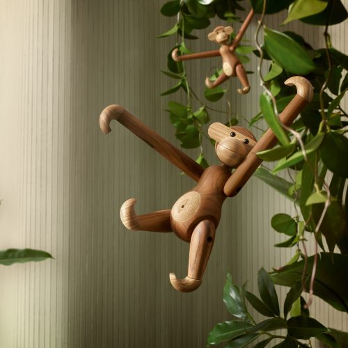 Kay Bojesen Monkey Teak/Limba - Gessato Design Store