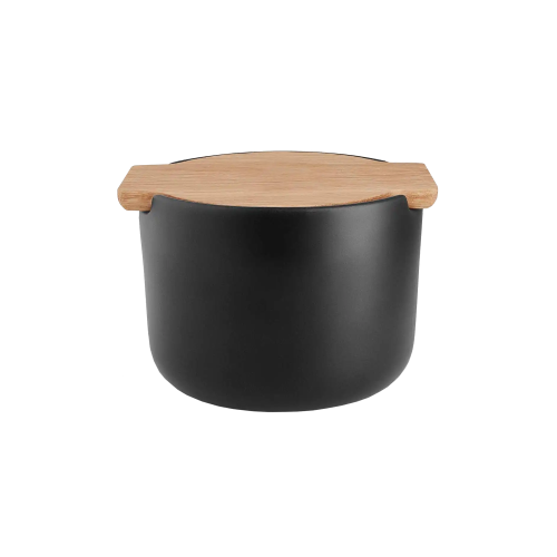 Nordic Kitchen Salt Cellar with Lid - Gessato Design Store