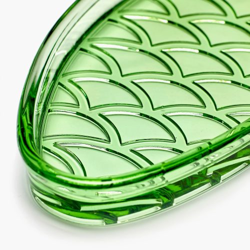 Serving Dish Green - Fish & Fish, Small - Gessato Design Store