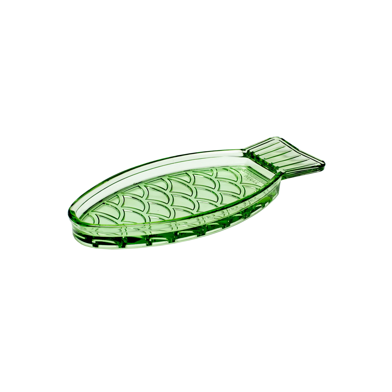 Serving Dish Green - Fish & Fish, Small - Gessato Design Store