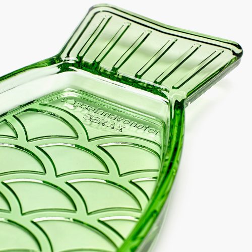 Serving Dish Green - Fish & Fish, Small - Gessato Design Store