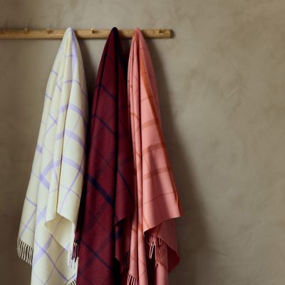 Silkeborg Uldspinderi Warp & Weft Throw - Gessato Design Store