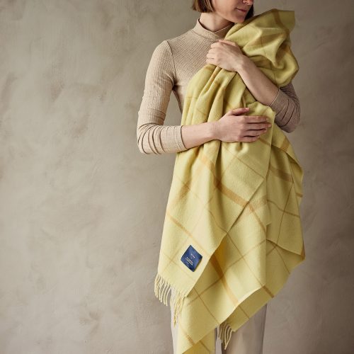 Silkeborg Uldspinderi Warp & Weft Throw - Gessato Design Store