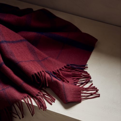 Silkeborg Uldspinderi Warp & Weft Throw - Gessato Design Store