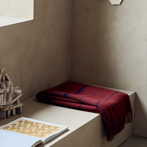 Silkeborg Uldspinderi Warp & Weft Throw - Gessato Design Store