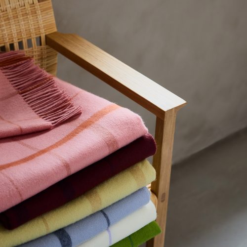 Silkeborg Uldspinderi Warp & Weft Throw - Gessato Design Store