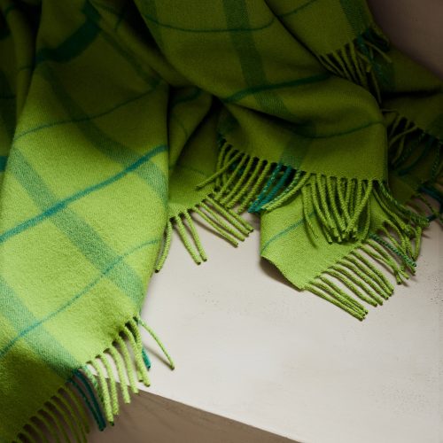 Silkeborg Uldspinderi Warp & Weft Throw - Gessato Design Store