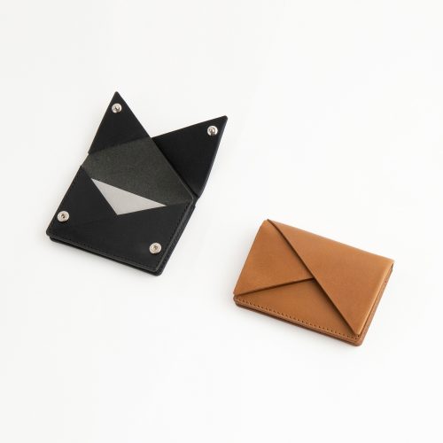 Slant Card Case - Black - Gessato Design Store