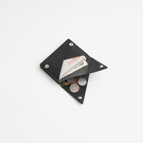 Slant Card Case - Black - Gessato Design Store