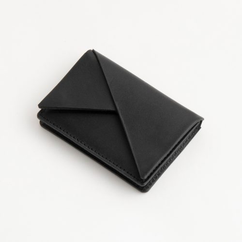 Slant Card Case - Black - Gessato Design Store