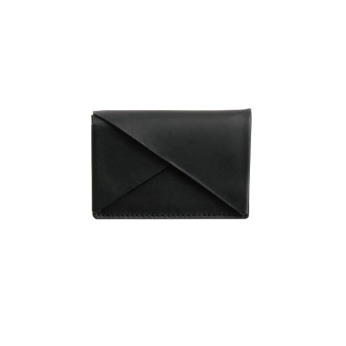 Slant Card Case - Black - Gessato Design Store