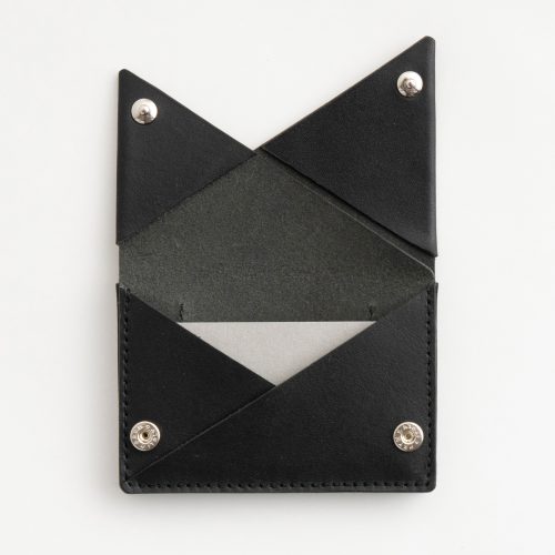 Slant Card Case - Black - Gessato Design Store