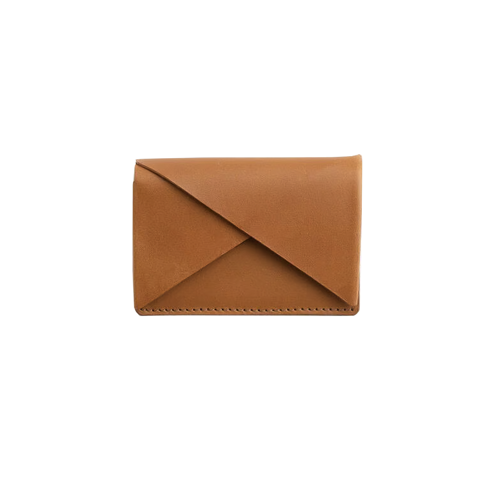 Slant Card Case - Brown - Gessato Design Store