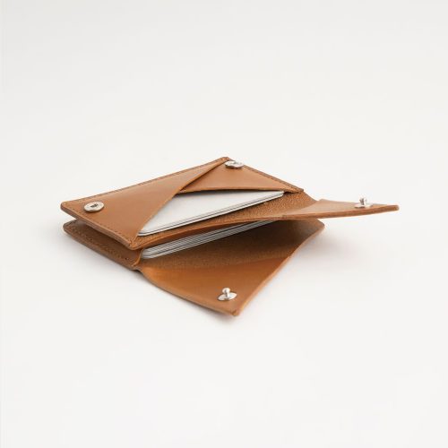 Slant Card Case - Brown - Gessato Design Store