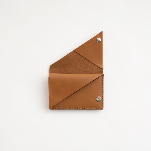 Slant Card Case - Brown - Gessato Design Store