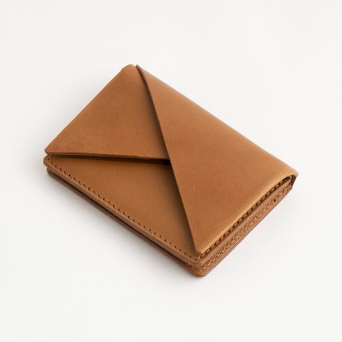 Slant Card Case - Brown - Gessato Design Store