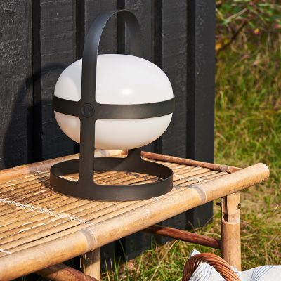 Soft Spot Solar Lantern, Black - Gessato Design Store