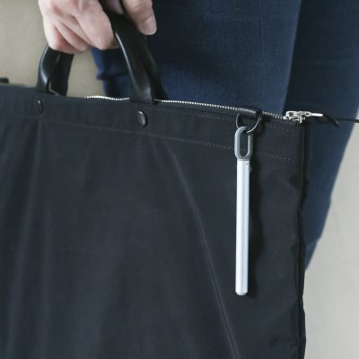HANG-ON Ballpoint Pen, Silver - Gessato Design Store