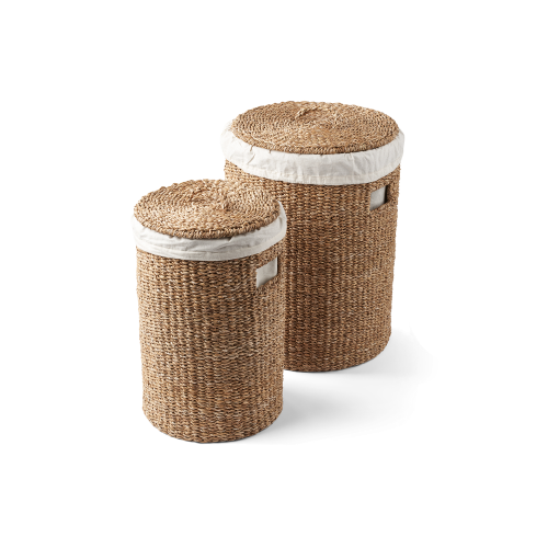 Wicker Laundry Hamper Set - Gessato Design Store