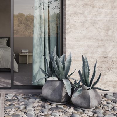 Arket Plant Pot, Dark Gray - Gessato Design Store
