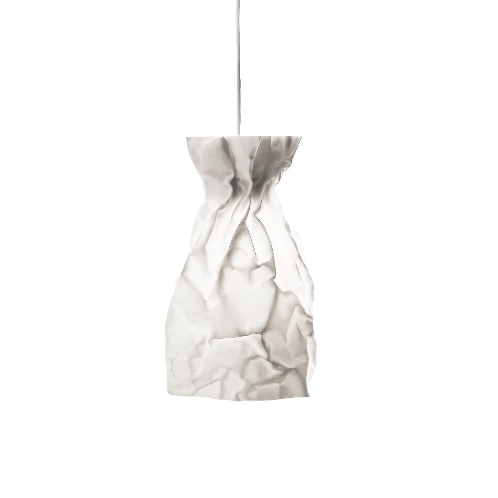 Crinkle Paper Pendant Lamp - Gessato Design Store