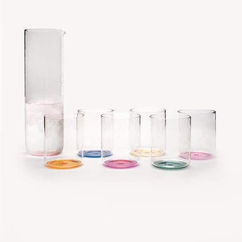 Iride Tumbler Glasses, Set of 6 - Gessato Design Store