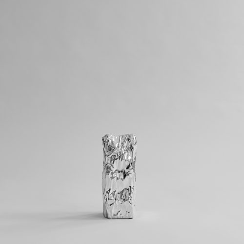 Kami Vase, Chrome - Gessato Design Store