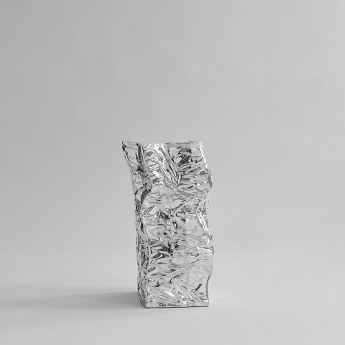 Kami Vase, Chrome - Gessato Design Store