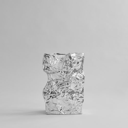 Kami Vase, Chrome - Gessato Design Store