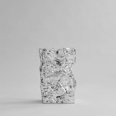 Kami Vase, Chrome - Gessato Design Store