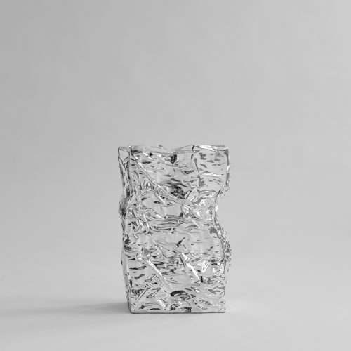 Kami Vase, Chrome - Gessato Design Store