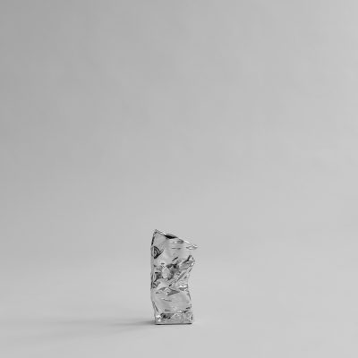Kami Vase, Chrome - Gessato Design Store