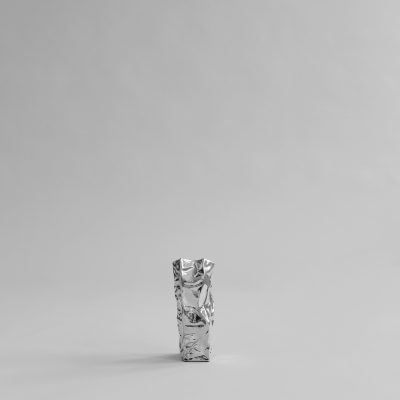 Kami Vase, Chrome - Gessato Design Store