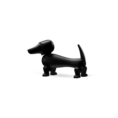 Kay Bojesen Dog, Dark Stained Oak - Gessato Design Store