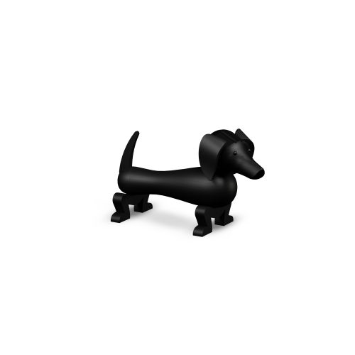 Kay Bojesen Dog, Dark Stained Oak - Gessato Design Store