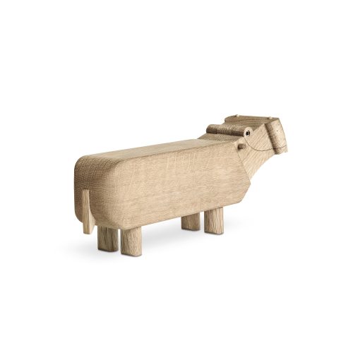 Kay Bojesen Hippo, Oak - Gessato Design Store