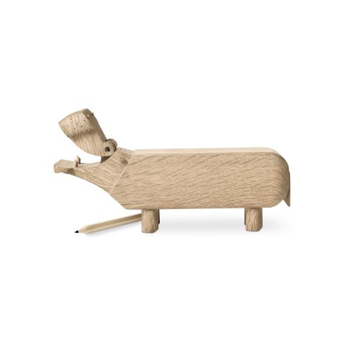 Kay Bojesen Hippo, Oak - Gessato Design Store