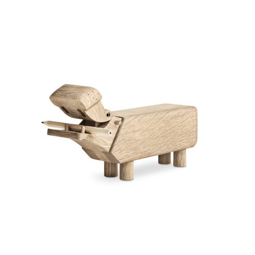 Kay Bojesen Hippo, Oak - Gessato Design Store