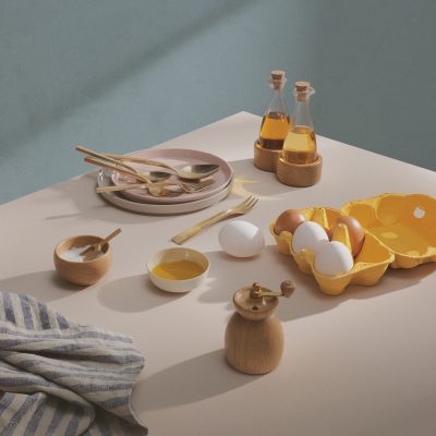 Kay Bojesen Menageri Oil and Vinegar Bottles - Gessato Design Store