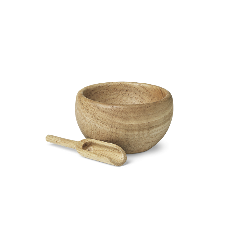 Kay Bojesen Menageri Salt Cellar with Spoon