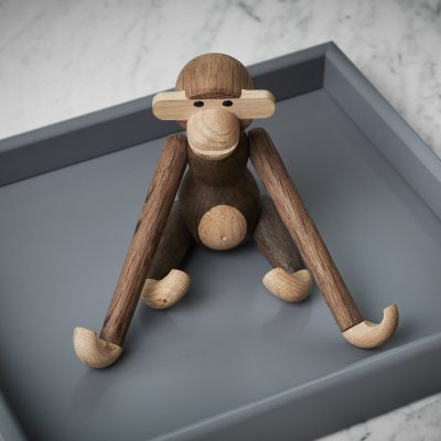Kay Bojesen Monkey Smoked Oak, Small - Gessato Design Store