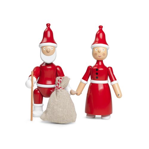 Kay Bojesen Santa Clara/Mrs Santa Figurine - Gessato Design Store