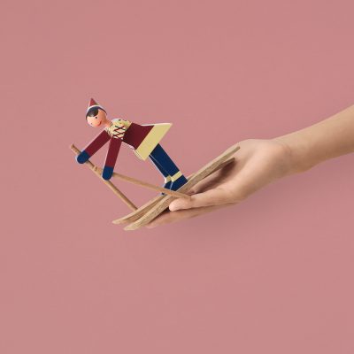 Kay Bojesen The Skier Figurine, Boje - Gessato Design Store